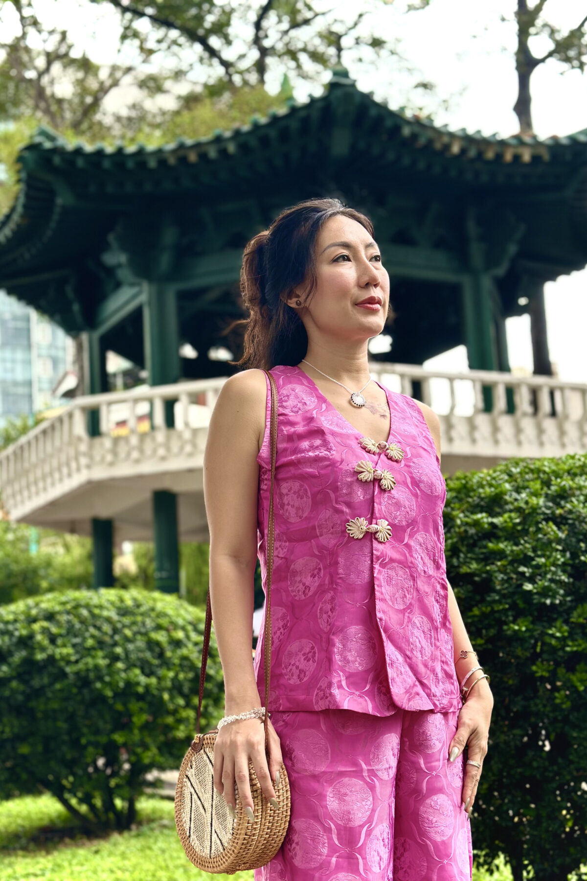 Hoa Gi Lê màu hồng