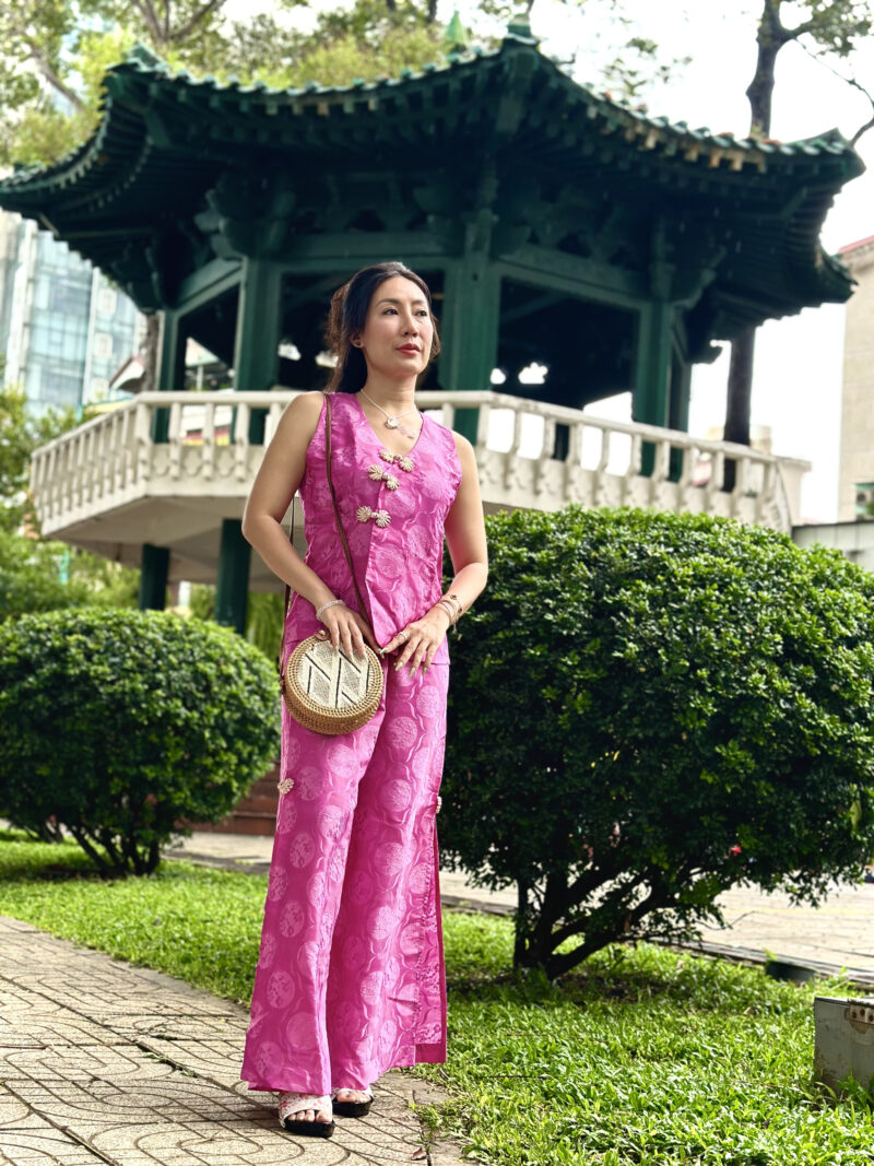 Hoa Gi Lê màu hồng