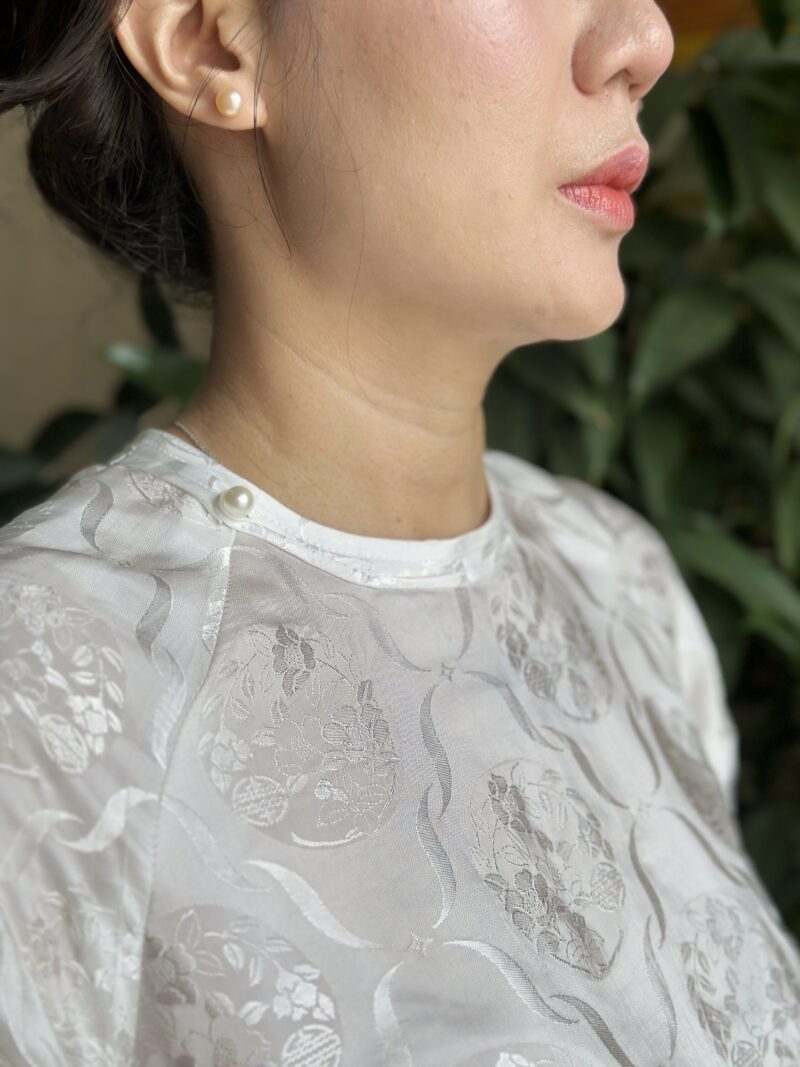 Áo dài Tinh Khôi (trắng)