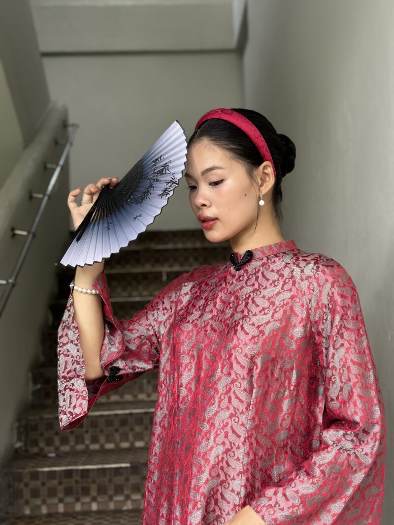 Áo dài Pháo Đỏ