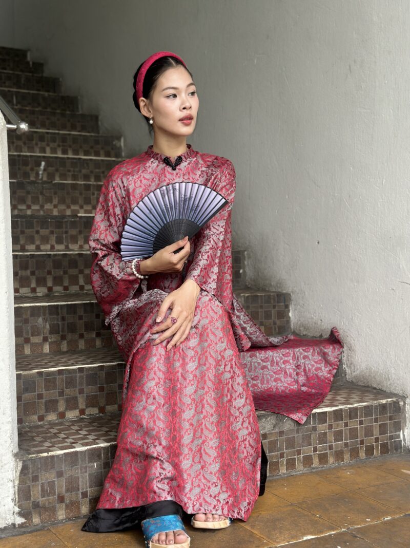 Áo dài Pháo Đỏ