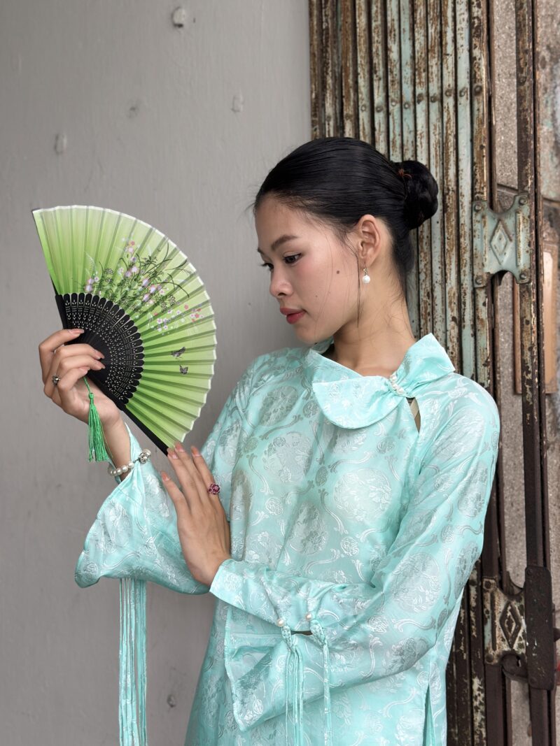 Áo dài Mộc Lan Xanh